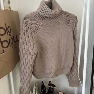 H&M Tan Sweater